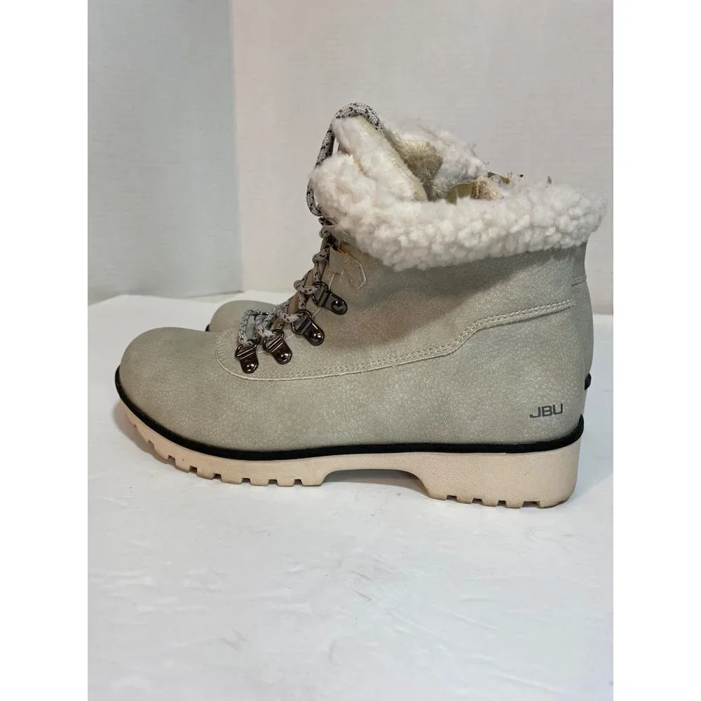 JBU by Jambu Blue Creek Water Resistant Lace Up Fleece Lined Bootie Women's 6.5M